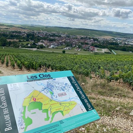 Le Cristallin Gite Plein Coeur De Chablis Extérieur photo